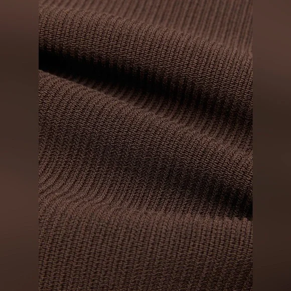 Babaton Deep V Sculpt Knit Dress - Picture 5 of 6